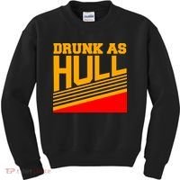 Drunk As Hull Logo Kids Sweatshirt thumb 0