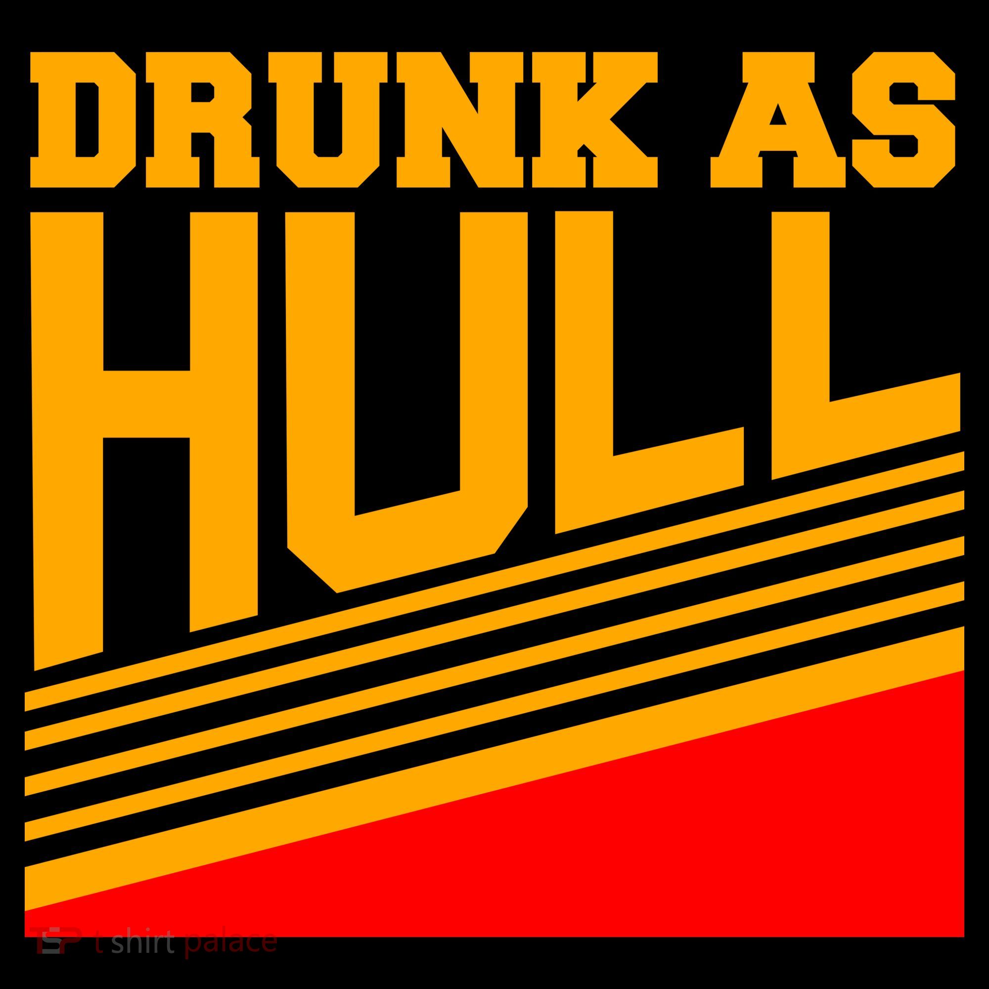 Drunk As Hull Logo Kids Sweatshirt