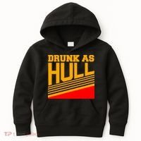Drunk As Hull Logo Kids Hoodie thumb 0