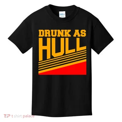 Drunk As Hull Logo Kids T-Shirt