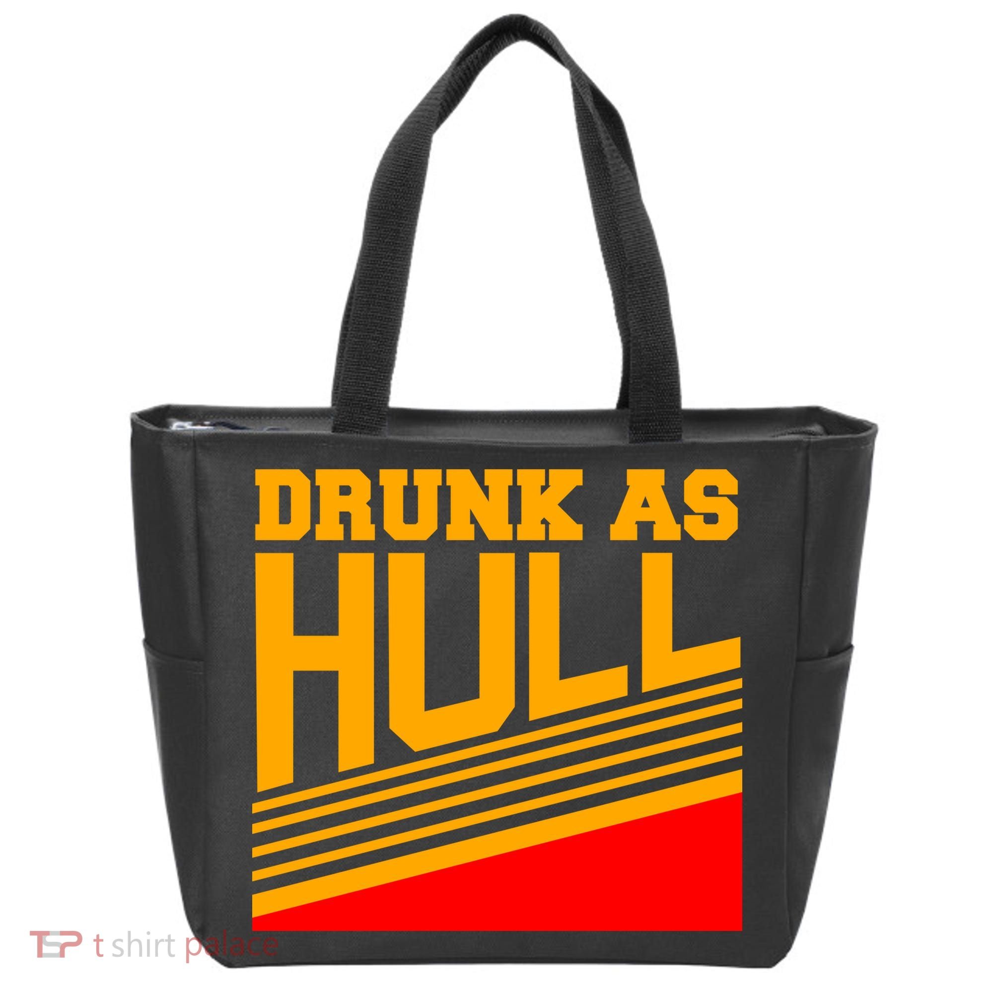 Drunk As Hull Logo Tote Bag
