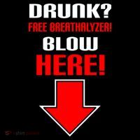 Drunk Free Breathalyzer Ornament thumb 1