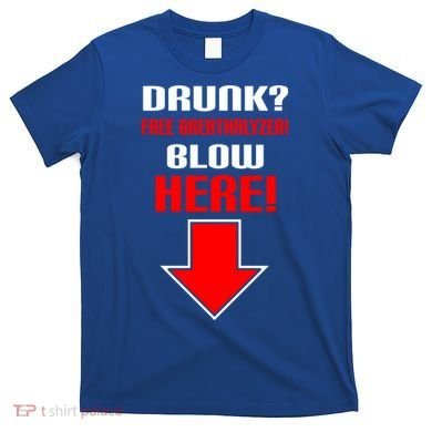 Drunk Free Breathalyzer T-Shirt