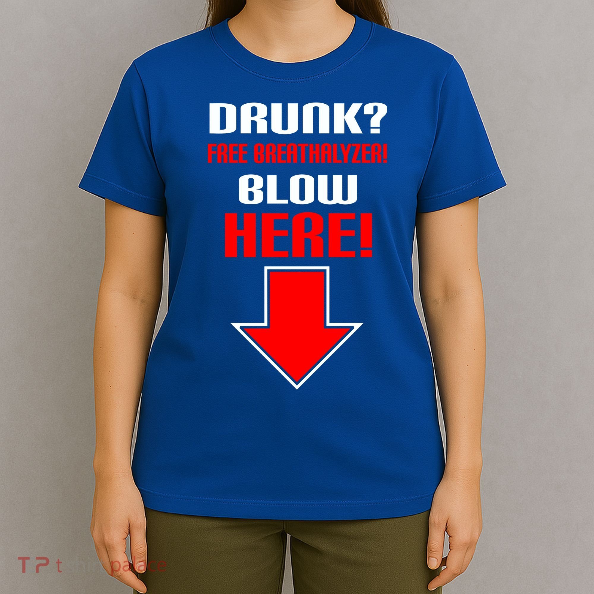 Drunk Free Breathalyzer T-Shirt