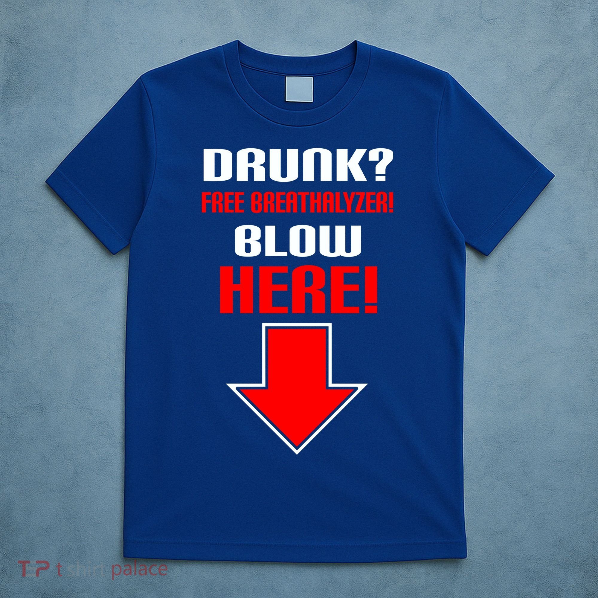 Drunk Free Breathalyzer T-Shirt