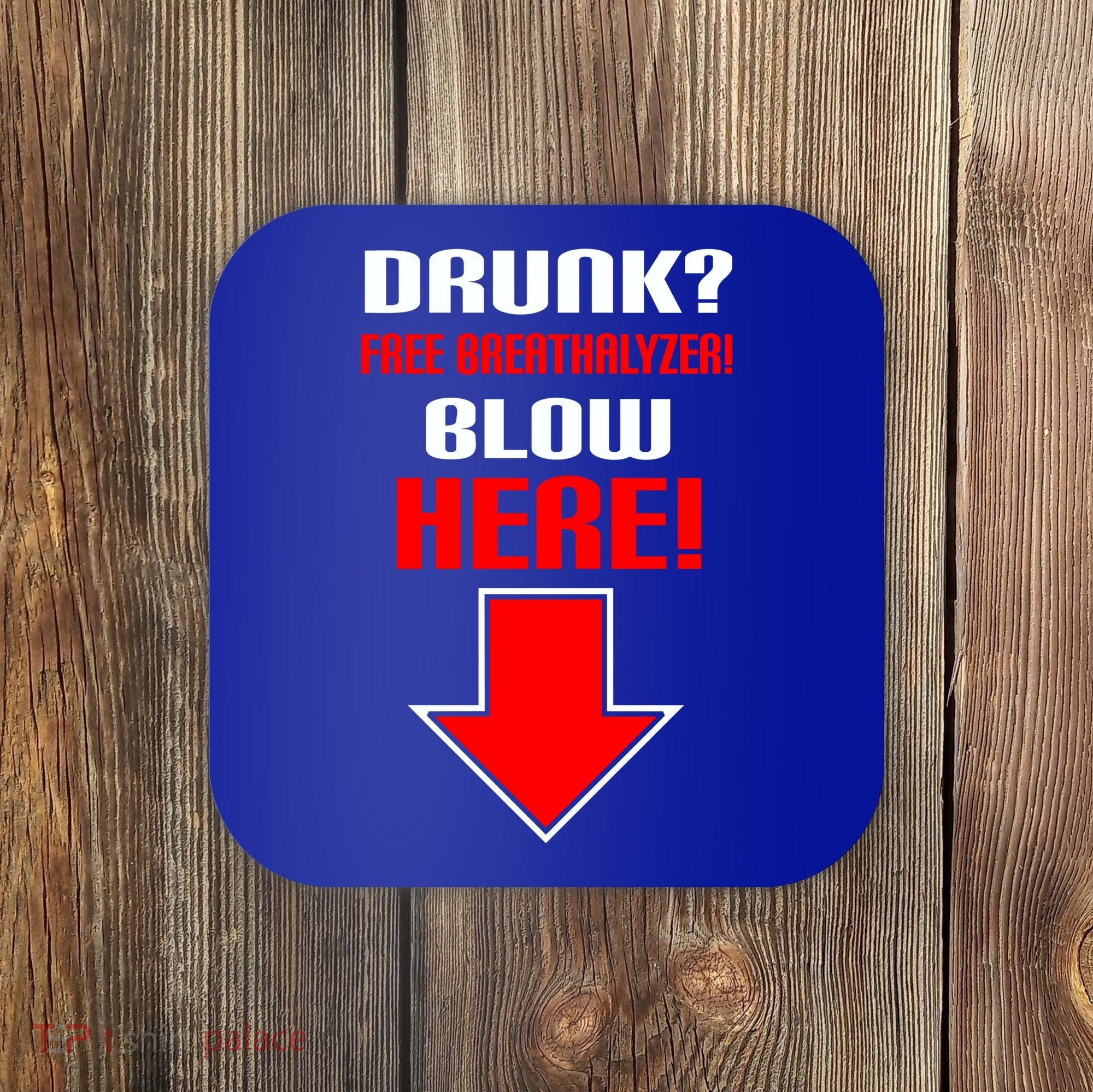Drunk Free Breathalyzer Coaster