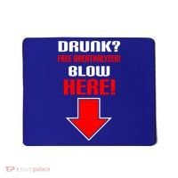 Drunk Free Breathalyzer Mousepad thumb 0