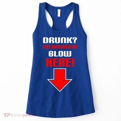 Drunk Free Breathalyzer Women's Tank Top