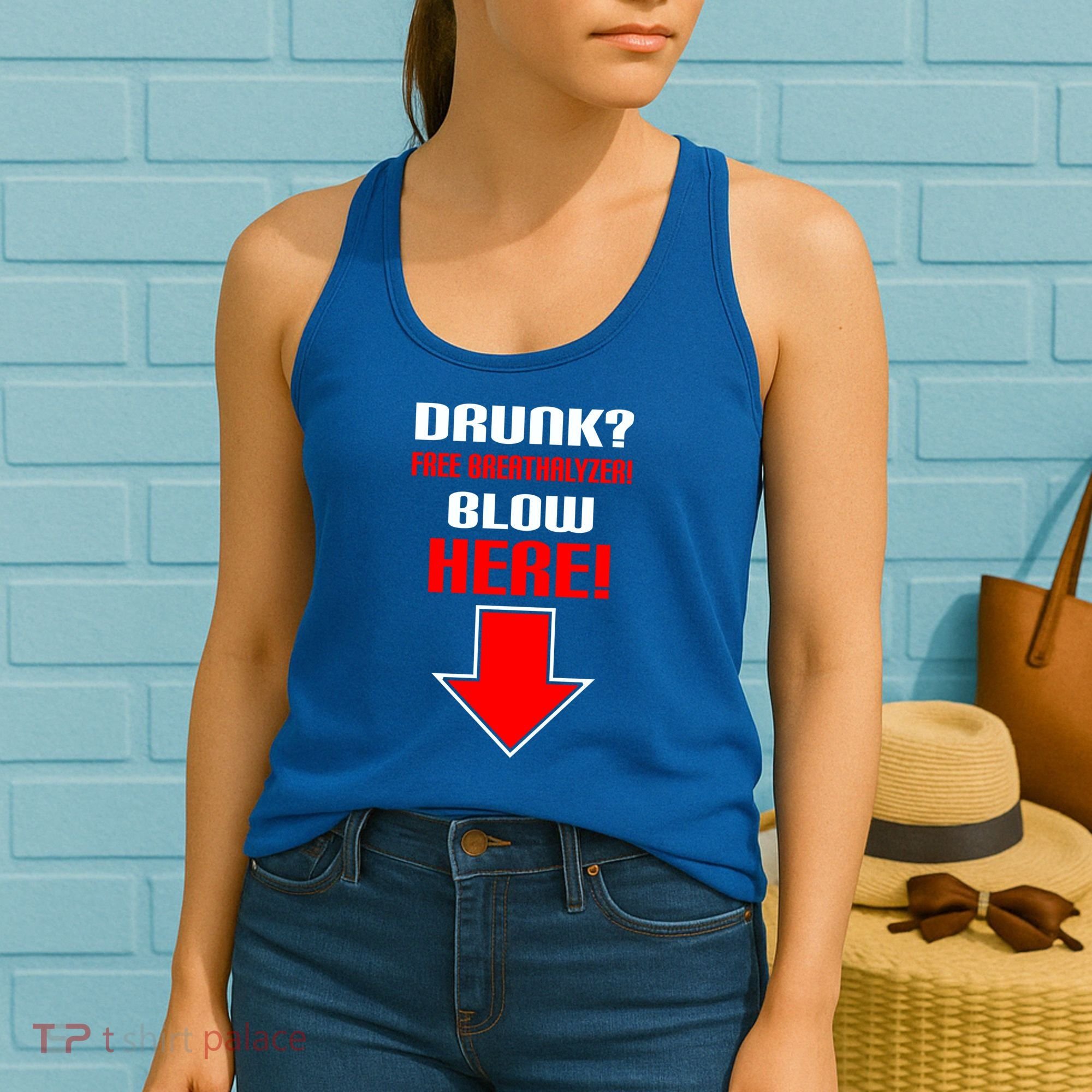 Drunk Free Breathalyzer Women's Tank Top