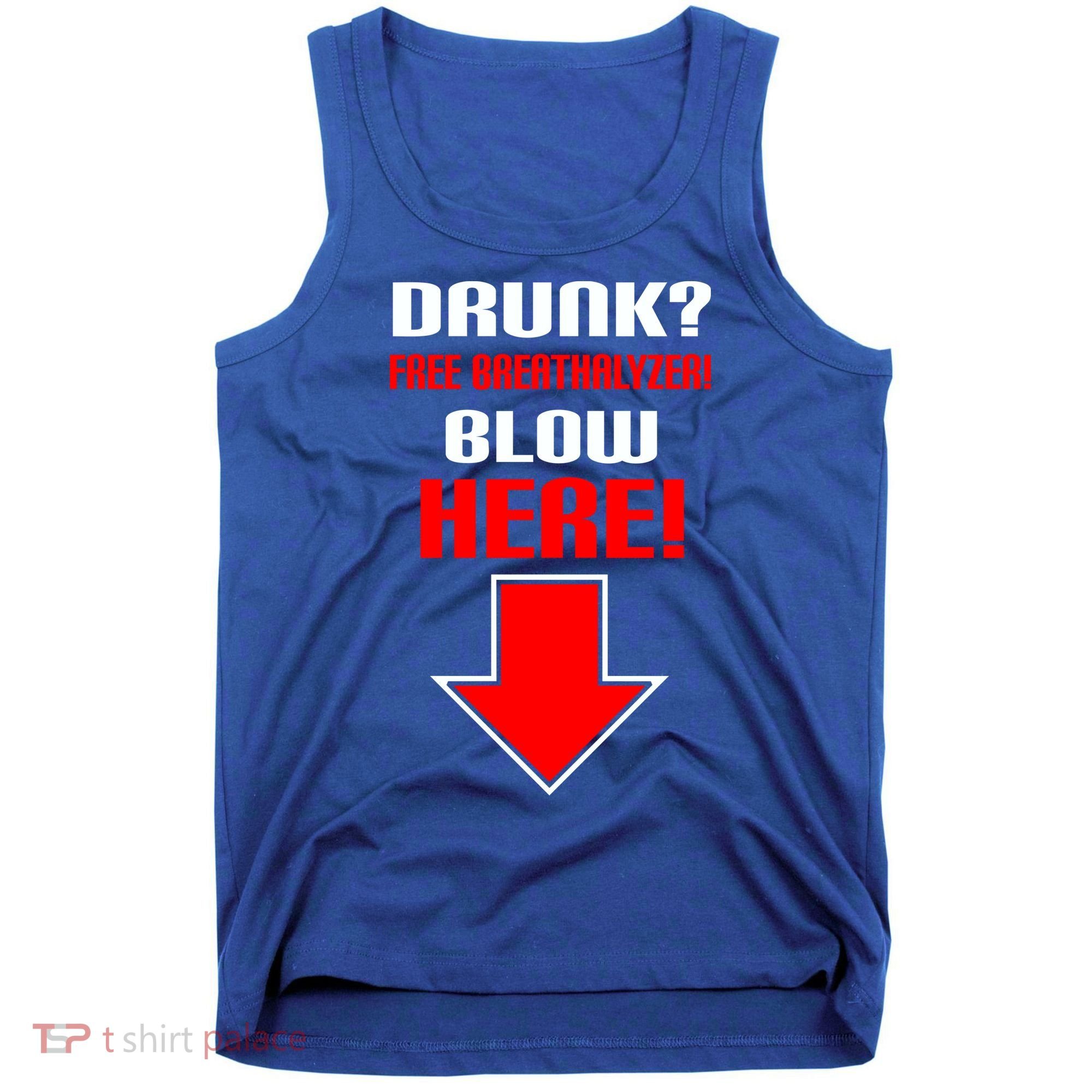 Drunk Free Breathalyzer Tank Top