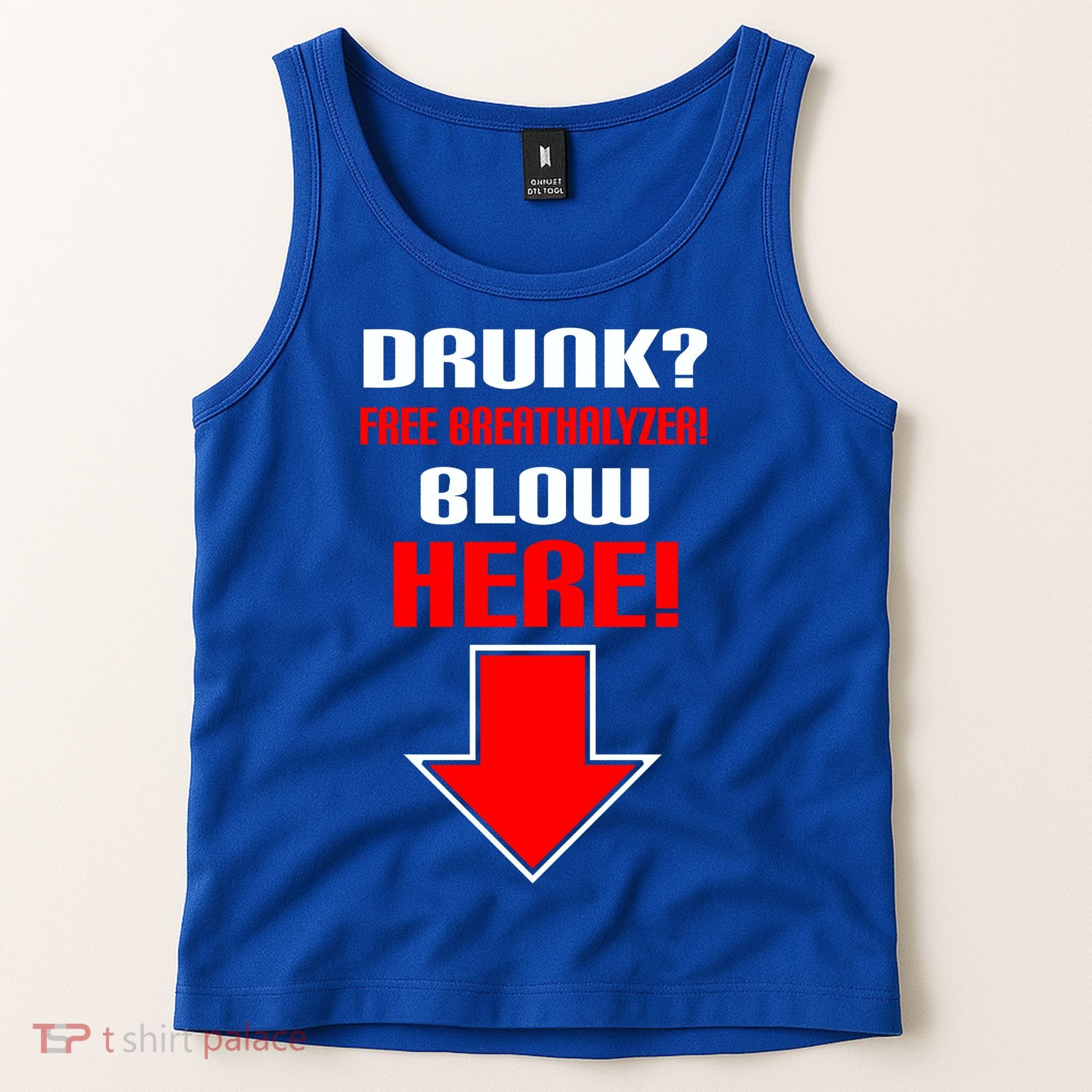 Drunk Free Breathalyzer Tank Top