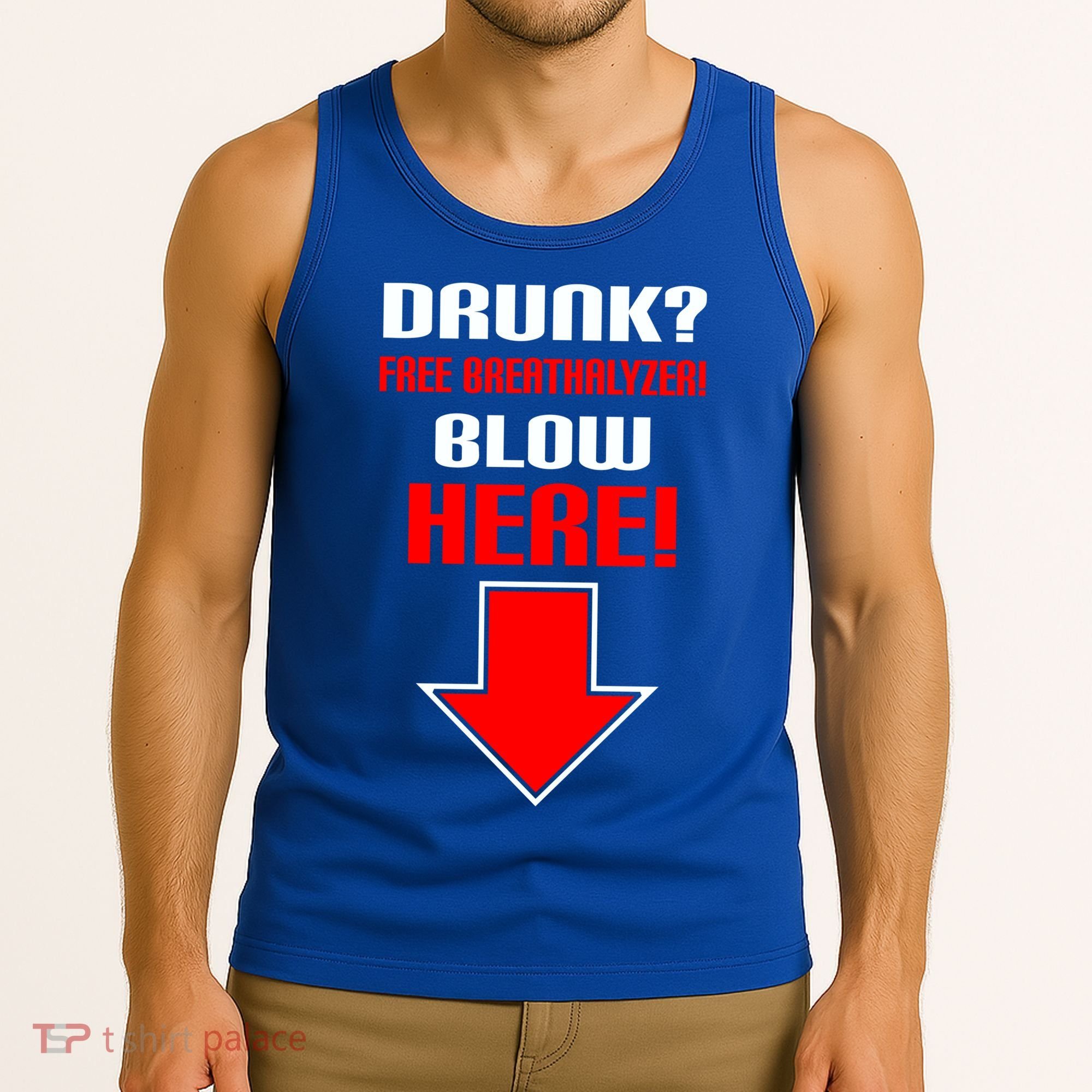 Drunk Free Breathalyzer Tank Top