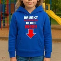 Drunk Free Breathalyzer Kids Hoodie thumb 3