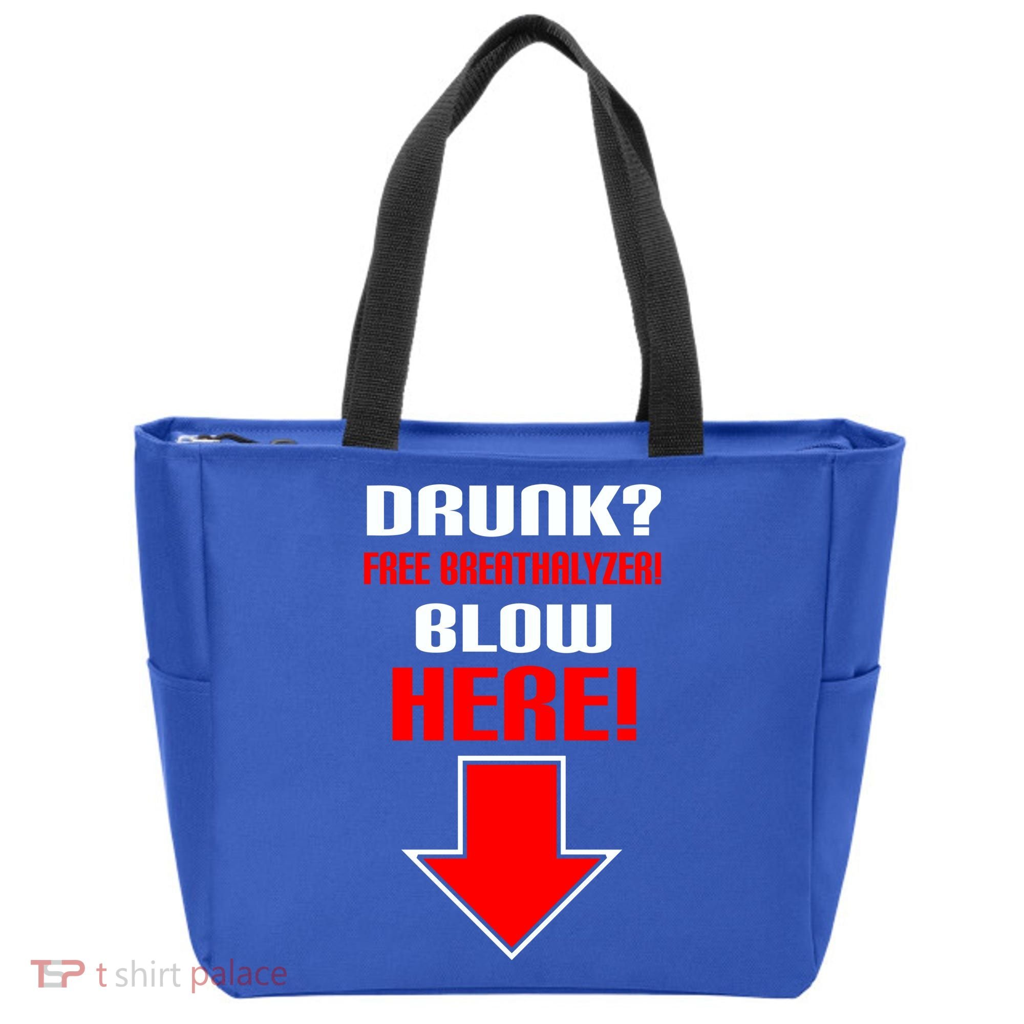Drunk Free Breathalyzer Tote Bag