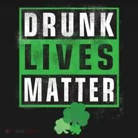 Drunk Lives Matter Clover Doggie Tank thumb 4