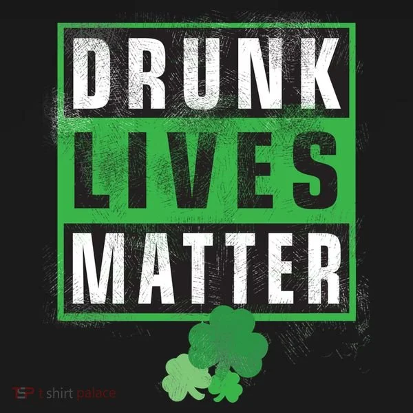 Drunk Lives Matter Clover Doggie Tank