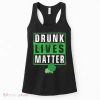 Drunk Lives Matter Clover Women's Tank Top thumb 0