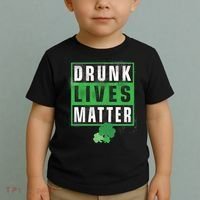 Drunk Lives Matter Clover Toddler T-Shirt thumb 2