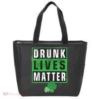 Drunk Lives Matter Clover Tote Bag thumb 0
