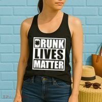 Drunk Lives Matter St. Patrick's Day Funny Saint Pattys Women's Tank Top thumb 2