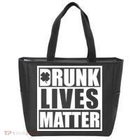 Drunk Lives Matter St. Patrick's Day Funny Saint Pattys Tote Bag thumb 0