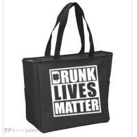 Drunk Lives Matter St. Patrick's Day Funny Saint Pattys Tote Bag thumb 2