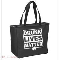 Drunk Lives Matter St Patrick's Day Tote Bag thumb 2