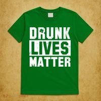 Drunk Lives Matter Vintage Irish Clover T-Shirt thumb 5