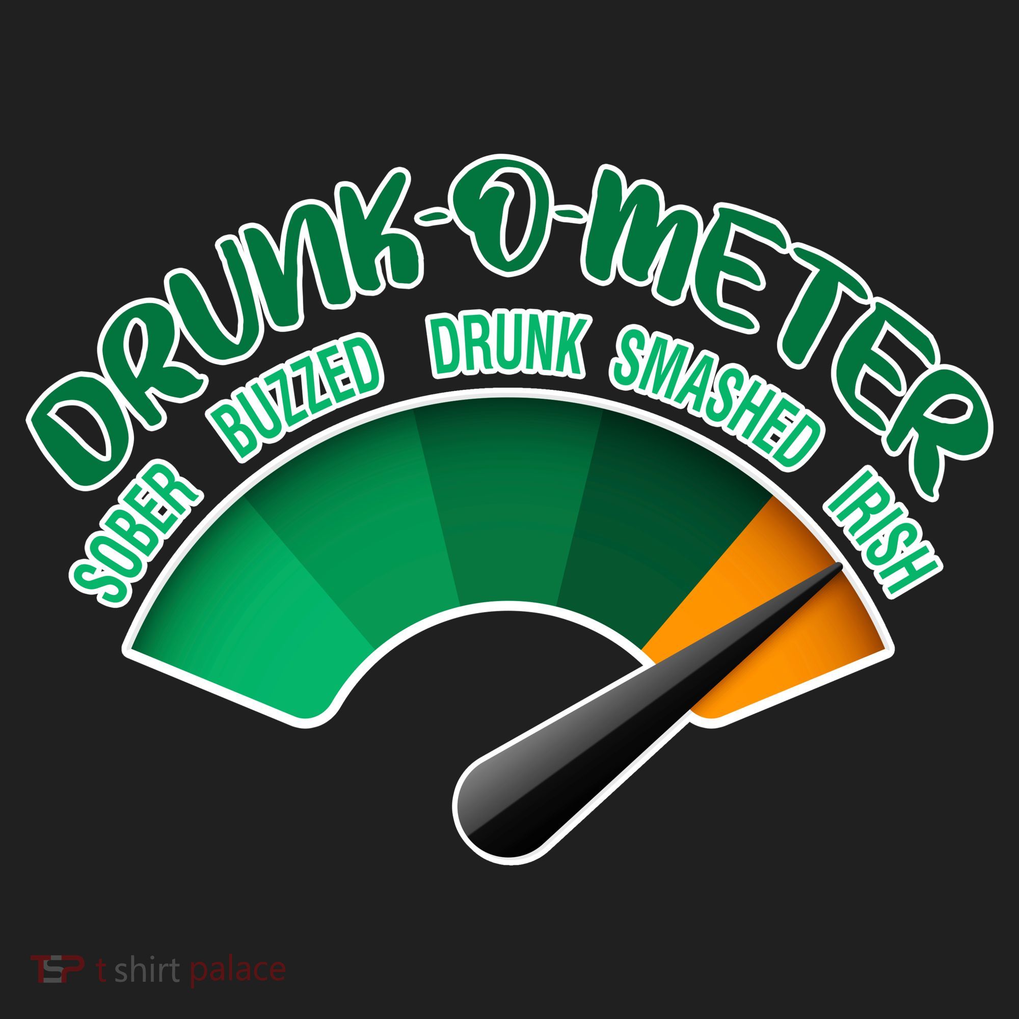 Drunk O Meter Sober Buzzed Smashed Irish Women's Sweatshirt