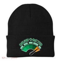 Drunk O Meter Sober Buzzed Smashed Irish Beanie thumb 0