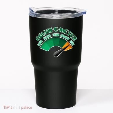 Drunk O Meter Sober Buzzed Smashed Irish Tumbler