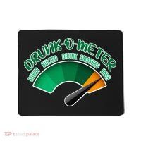Drunk O Meter Sober Buzzed Smashed Irish Mousepad thumb 0