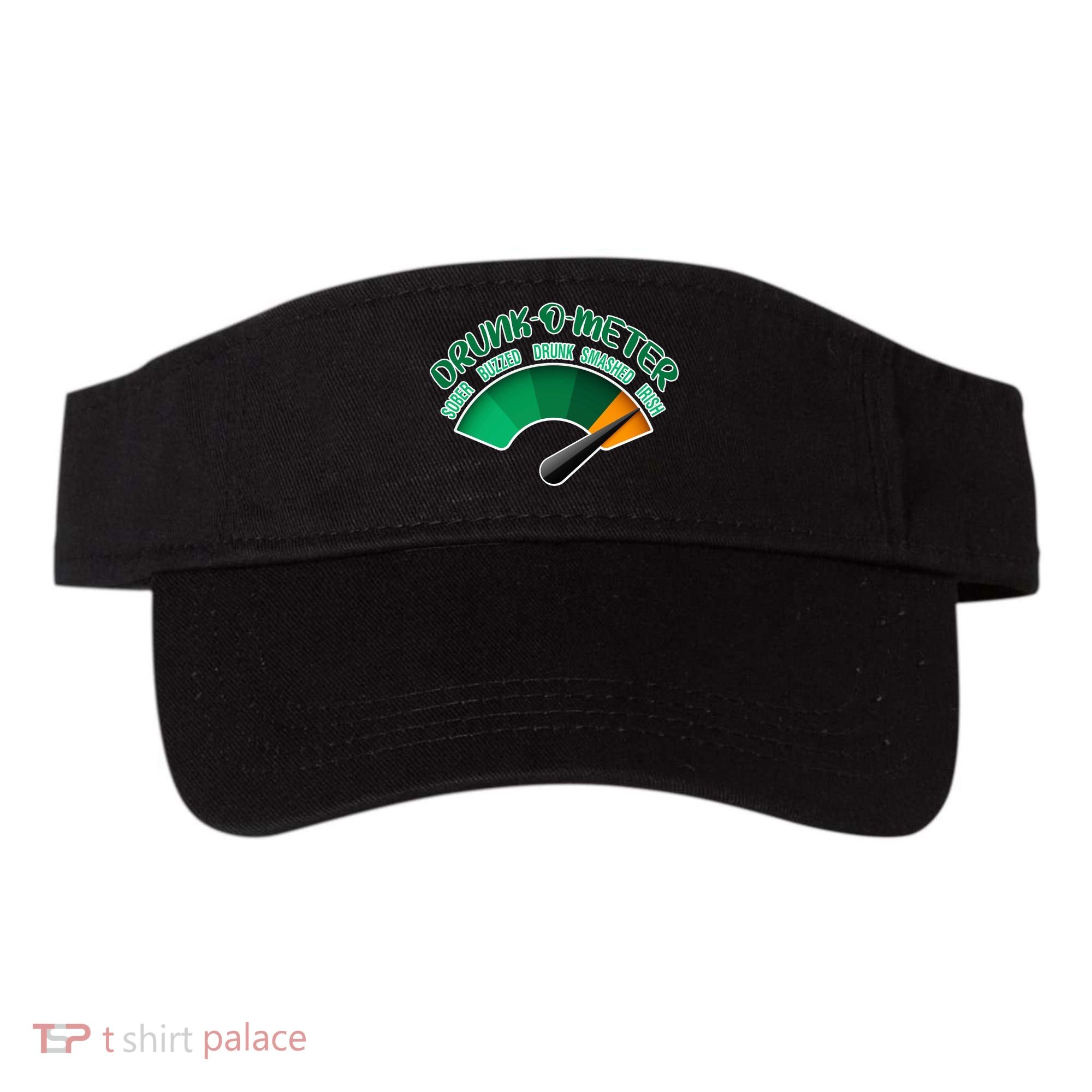 Drunk O Meter Sober Buzzed Smashed Irish Visor