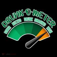 Drunk O Meter Sober Buzzed Smashed Irish Women's Long Sleeve Shirt thumb 2