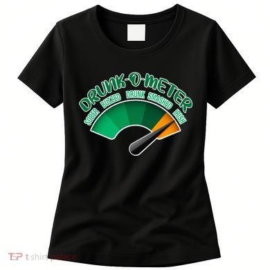 Drunk O Meter Sober Buzzed Smashed Irish Women's T-Shirt