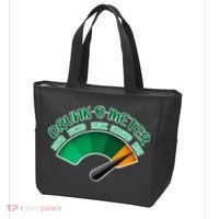 Drunk O Meter Sober Buzzed Smashed Irish Tote Bag thumb 3