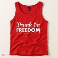 Drunk On Freedom Tank Top thumb 2