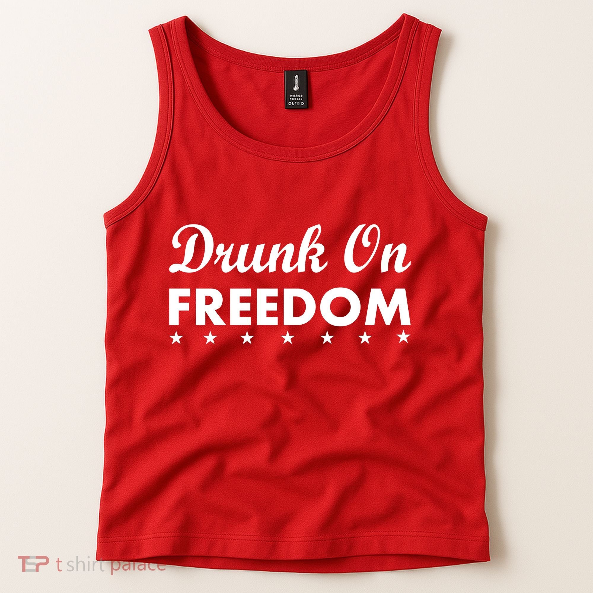 Drunk On Freedom Tank Top