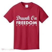 Drunk On Freedom Kids T-Shirt thumb 0
