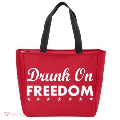 Drunk On Freedom Tote Bag