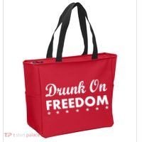Drunk On Freedom Tote Bag thumb 2