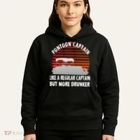 Drunk Pontoon Captain Funny Hoodie thumb 5