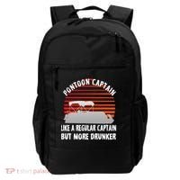 Drunk Pontoon Captain Funny Backpack thumb 0