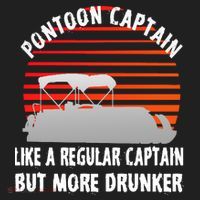 Drunk Pontoon Captain Funny Beanie thumb 2