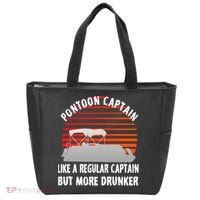 Drunk Pontoon Captain Funny Tote Bag thumb 0