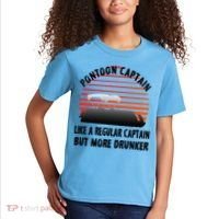 Drunk Pontoon Captain Funny Kids T-Shirt thumb 2