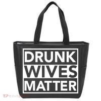 Drunk Wives Matter Tote Bag thumb 0