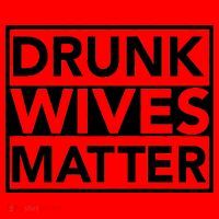 Drunk Wives Matter Santa Hat thumb 1