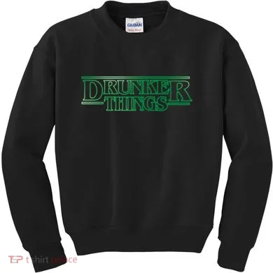 Drunker Things Kids Sweatshirt