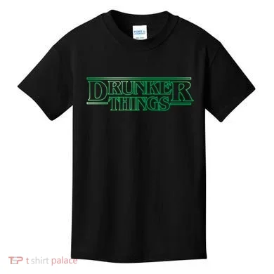 Drunker Things Kids T-Shirt